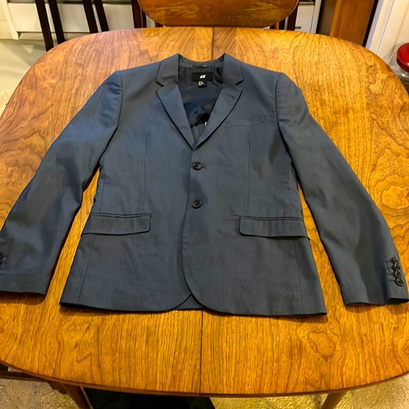 H&M Suits & Blazers Hm Slate Blue Mens Suit Poshmark
